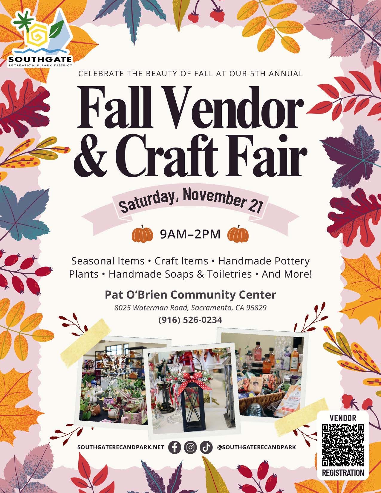 Fall Vendor & Craft Fair